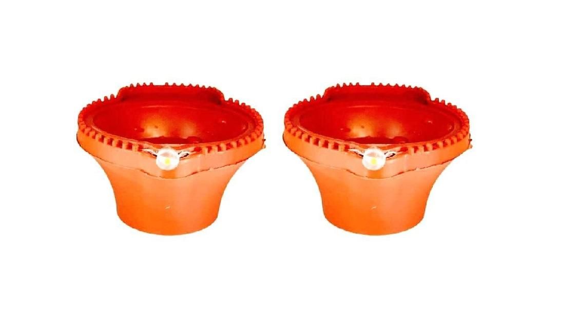 LED Light Water Sensor Diyas || Ambient Lights  || Pack of 6/12/18/24
