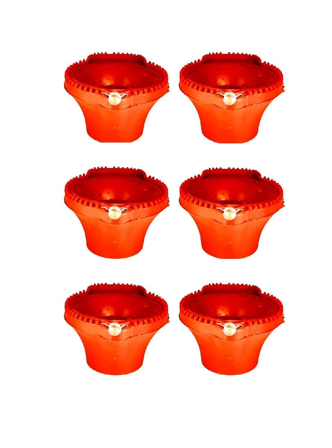 LED Light Water Sensor Diyas || Ambient Lights  || Pack of 6/12/18/24